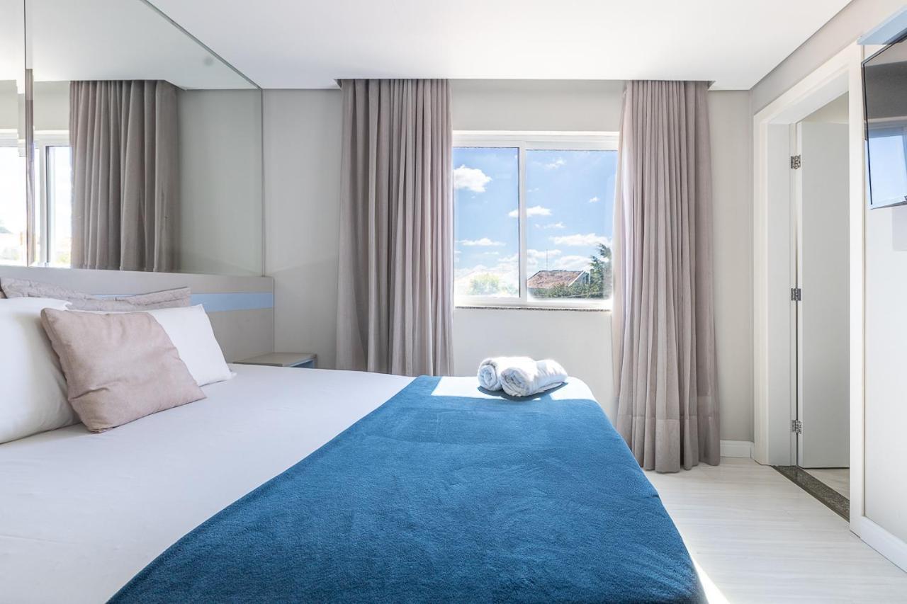 16- Studio Decorado Perfeito Para Casal!!! Κουριτίμπα Εξωτερικό φωτογραφία