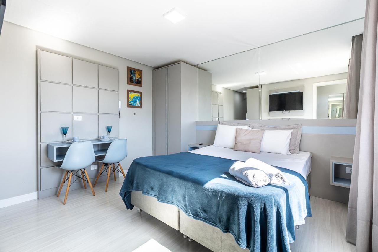 16- Studio Decorado Perfeito Para Casal!!! Κουριτίμπα Εξωτερικό φωτογραφία